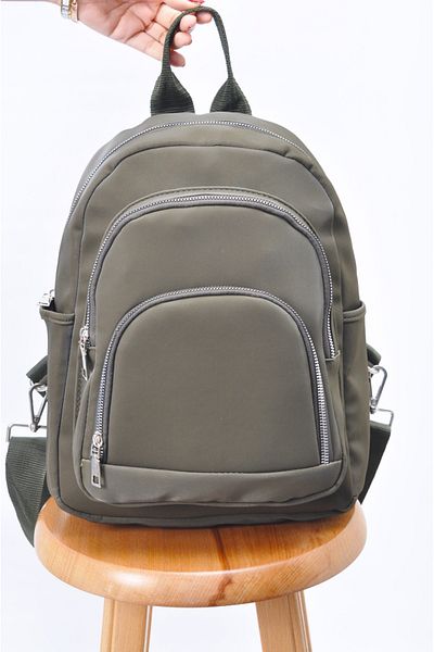 Uniquetrenders Unisex Αδιάβροχο σατέν συνθετικό δέρμα σακίδιο καθημερινής χρήσης