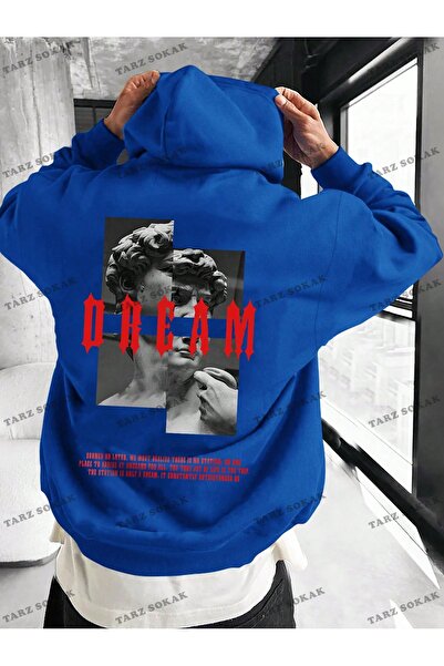 Drippy Y2K Trend Unisex Retro Kapşonlu Світшот - Bay Код 1684