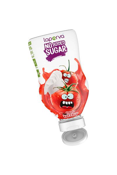 Laperva Zero Sugar Tomato Ketchup Sauce, 500 ML