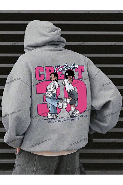 Drippy Hanorac retro unisex Y2K Trend - Sezonul domnului