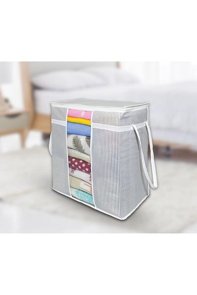 Kapamarka Windowed Storage Bag - Gray