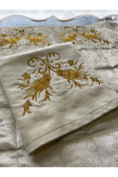 erdoğdu evim Maraş İşi Lale Bohça Takımı