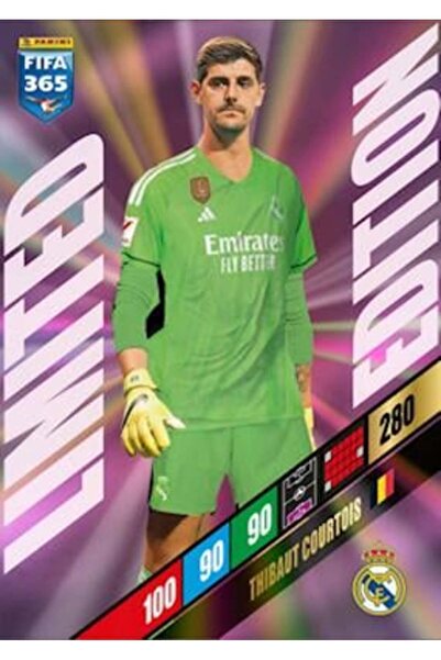Panini Adrenalyn XL FIFA 365 2024 Limited Edition Thibaut Courtois (Real Madr...
