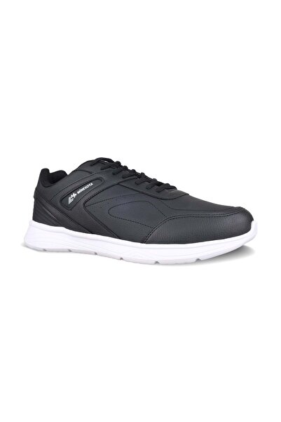 M.P. Men's Lace-Up Black-White Casual Shoes