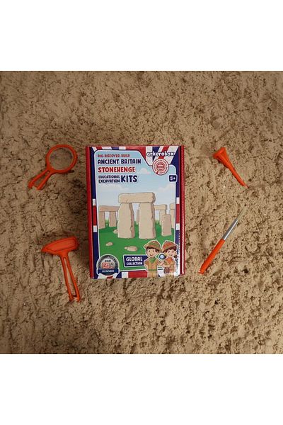 Arkerobox - Set Arheologic Educational Si Puzzle 3d, Marea Britanie Antica, Stonehenge