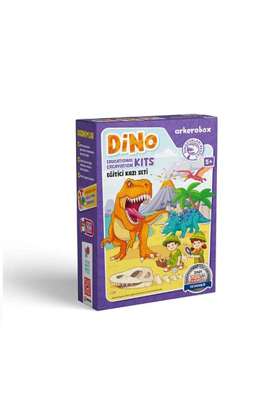 Arkerobox - Set Arheologic Educational Si Puzzle 3d, Dino
