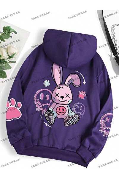 Drippy Y2K TREND SEZON BAY UNİSEX РЕТРО СВІТШОТ З КАПЮШОНОМ КОД 1832