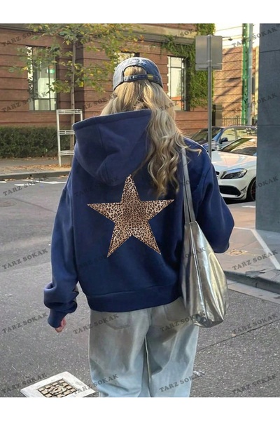 Drippy Y2K TREND SEZON BAY  UNİSEX RETRO SWEATSHIRT KAPŞONLU KOD 1896