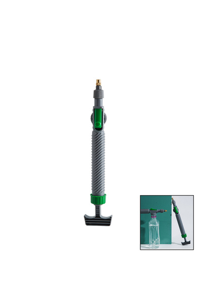 Go ithalat 95689 PLASTİK ŞİŞELERE UYUMLU YÜKSEK BASINÇ MANUEL - AYARLI İLAÇ P...