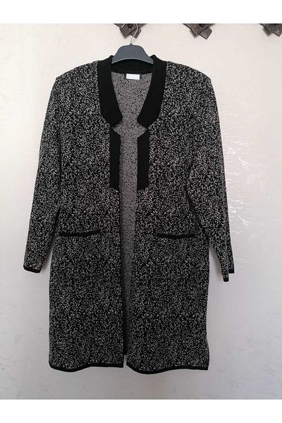 anne moda ankara Χειμώνας, Λεπτός, 1ος. ποιότητα, Μάλλινο μείγμα, Πλεκτό Παλτό