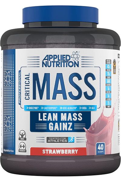 applied nutrition Critical Mass Lean Mass Gainz, Strawberry, 2.45 Kg