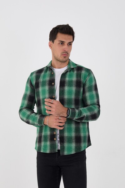 jack carisma ΑΝΔΡΙΚΟ ΠΟΥΚΑΜΙΣΟ SLIM FIT ΜΕ ΣΤΡΟΓΓΥΛΗ ΕΦΑΡΜΟΓΗ