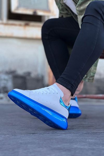 Wagoon WG095 White Sax Pantofi casual pentru bărbați