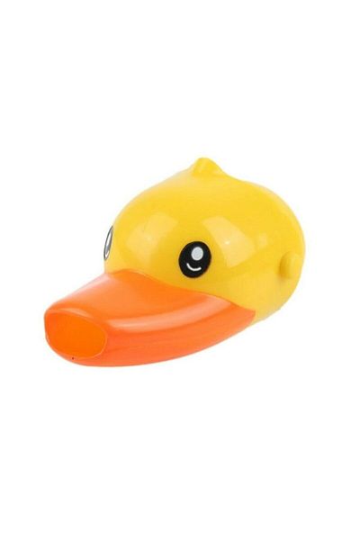 Ethab Ticaret Educational and Safe Faucet Extender Expander Head Apparatus for Children with Duck Figure (4457)