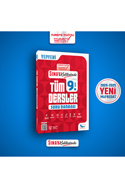 Sınav Yayınları Sınav Kalitesinde 9. Sınıf Tüm Dersler Soru Bankası 2024-2025...