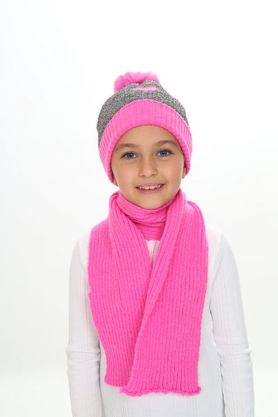 Sevimli Girl's Beret Scarf Set 4-10 Years