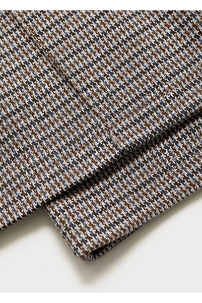 MANGO Kids Kazayağı Desenli Pantolon