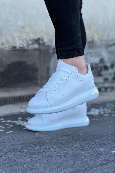 Wagoon WG095 Λευκά Ανδρικά Casual Παπούτσια
