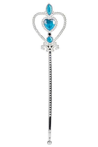 Ethab Ticaret Blue Color Heart Embroidered Frozen Elsa Scepter (4457)