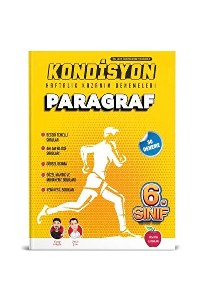 Newton Yayınları 6. Sınıf Paragraf Kondisyon Haftalık Kazanım Denemeleri