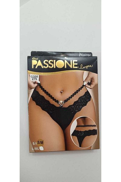 REAL PASSİONE Γυναικεία εσώρουχα Real Passione με μαύρη δαντέλα και αξεσουάρ