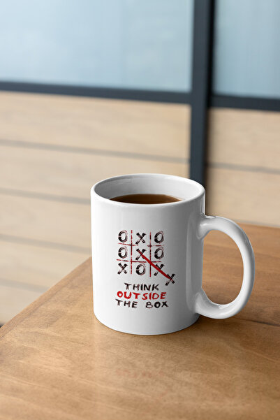 Satranç Medya Think Outside the Box Printed Mug