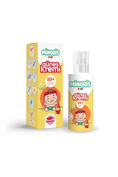 Minoris Baby Organik Güneş Koruyucu Sprey Krem Spf 50 150ml