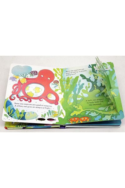 Penguin Books Peep Inside the Sea - Anna Milbourne (Board Book)