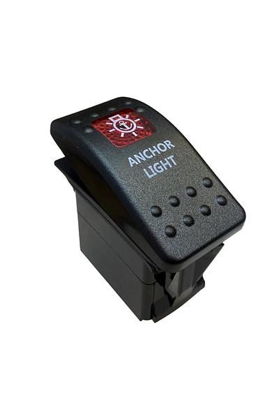 Go İthalat Lighthouse Illuminated 3P On-Off 12-24V Marine Switch (Ic-134M-S2)