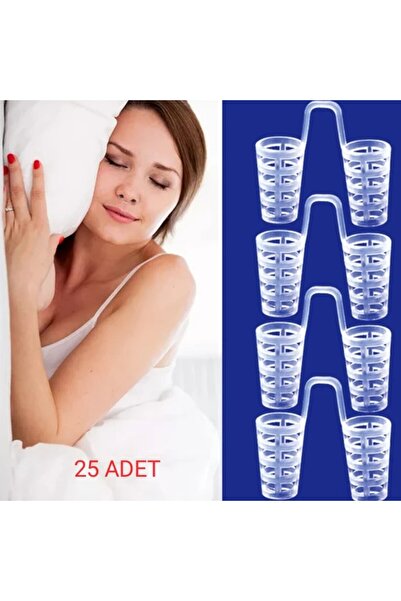 Nordmende 25 Adet Horlama önlemeye Yardımcı Burun Aparatı