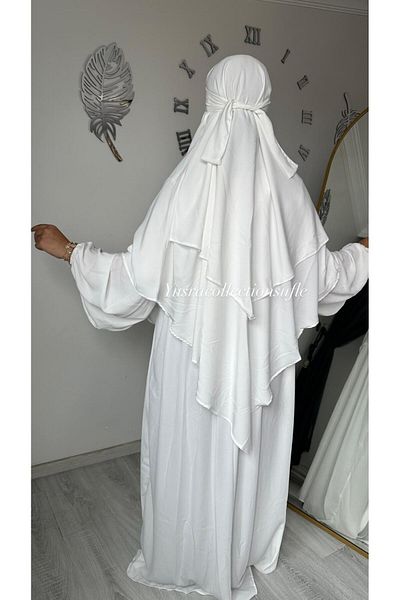 yusracollectionn Αιγυπτιακό Medina Hijab Azalea Μεταξωτό Σετ