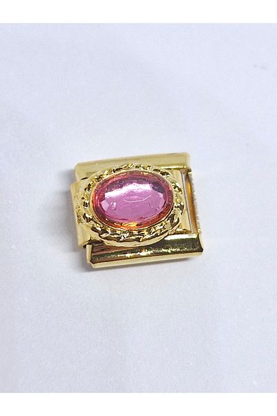 RoseCo00 Italian Steel Bracelet Charm