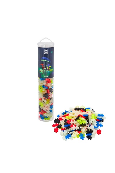 Plus Plus Glow 240 pieces glow in the dark educational toy building construction