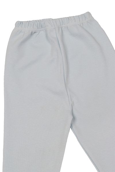 Melekpare Baby's Bottom Pajamas with Booties - Trousers with Self Socks and Different from Visual