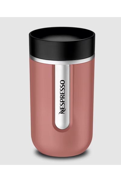 Nespresso Nomad Travel Thermos Terracotta