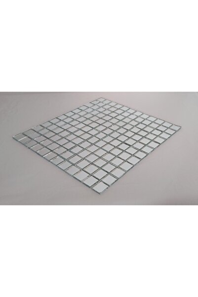 MozaiKristaL Mutfak Tezgah Arası Ve Iç Dekorasyon Için 23x23x4 Mm, Renksiz Gerçek Ayna Mozaik
