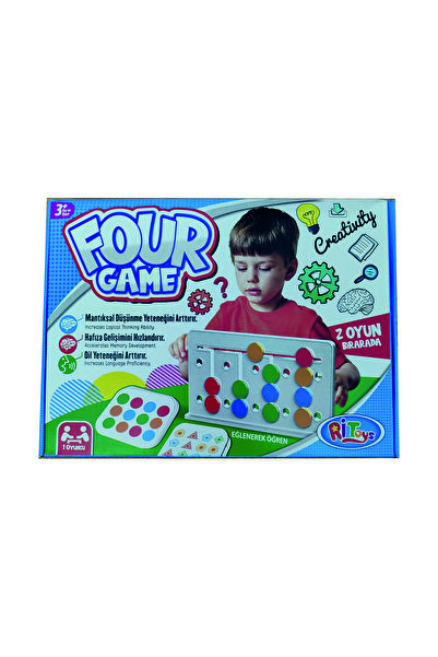 Genel Markalar Four Game Çocuk Zeka Gelişim Kutu Oyunu