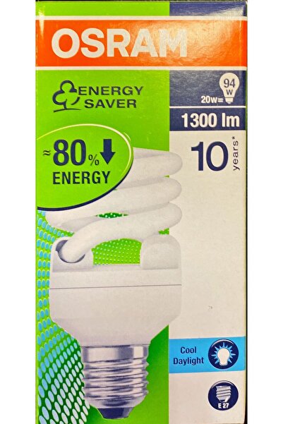 BOYTAŞ TASARRUFLU AMPUL 2O WATTOSRAM BEYAZ IŞIK