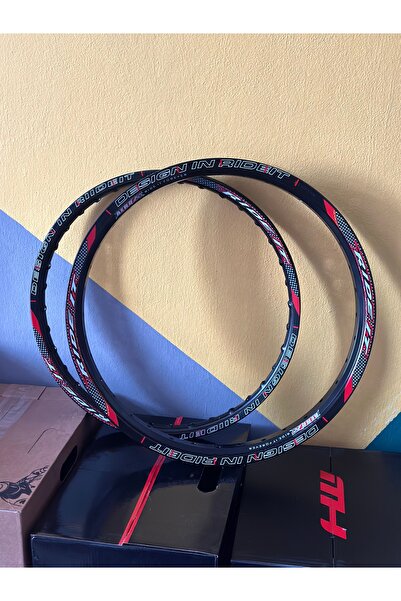 OEM RİDE İT JANT ÇEMBERİ SETİ İNCE 17 (ÖN) 19 (ARKA) 1.20 KALINLIK Uyumlu  - SİYAH RENK rideit