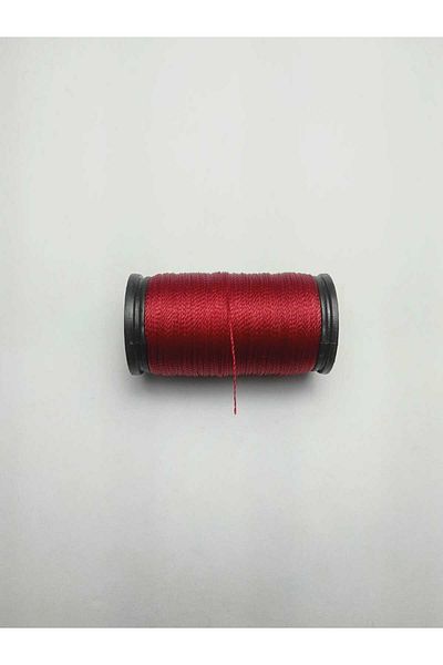 Eskişehir hobi sanat 0.2 mm 60 Meters Rosary String Dark Red Color (Thinest Rosary String)