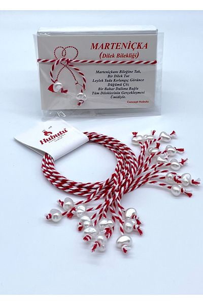 Concept HuBuTU Set of 10 Gift Cards and Gelatin Marteniçka Wishing Bracelets