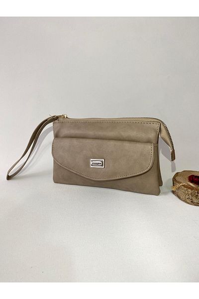 H&D COLLECTİON Soft Leather Very Useful Wallet and Handbag