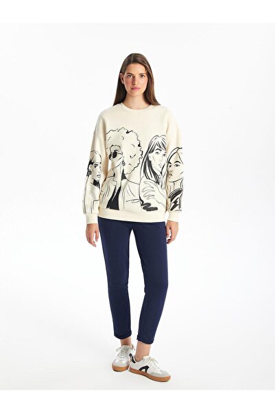 LC Waikiki LCV Vision Ženske elastične strukove obične trenerke