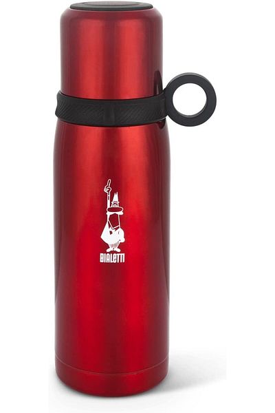 STOREMAX Bydx - Thermos - 460ml - Red Color - Stainless Steel - Double Layer - 12 Hours Hot 24 Hours