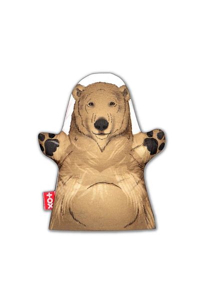 Tox Bear Wild Animals Felt Hand Puppet T127