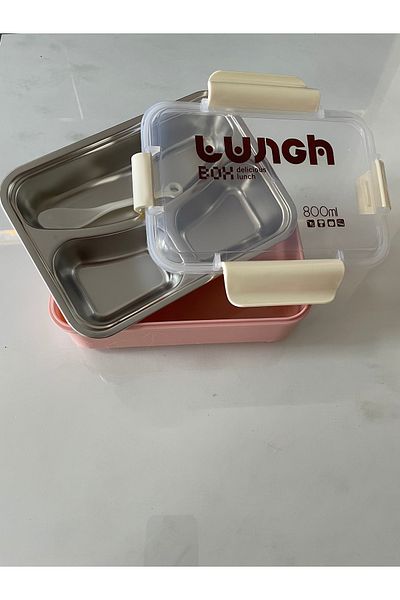 Kayra Stone Steel Lunch Box
