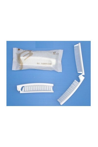 Bosphorus 10X1,4X1,8Cm Folding Comb - Mini Hair Brush with Beard and Pocket