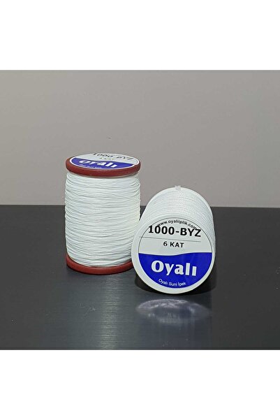 OYALI 4 Layers of Rayon Yarn Color Code:1000 - White