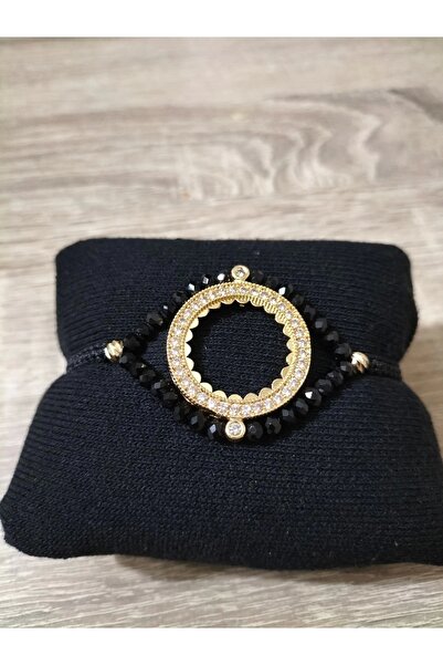 Arjew Yarım Altın Takmaya Uygun Baklava Modeli Çerçeveli Bileklik