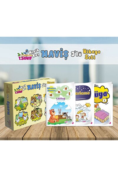 Mavi Deniz Yayınları 1.sınıf Maviş 3'lü hikaye seti
